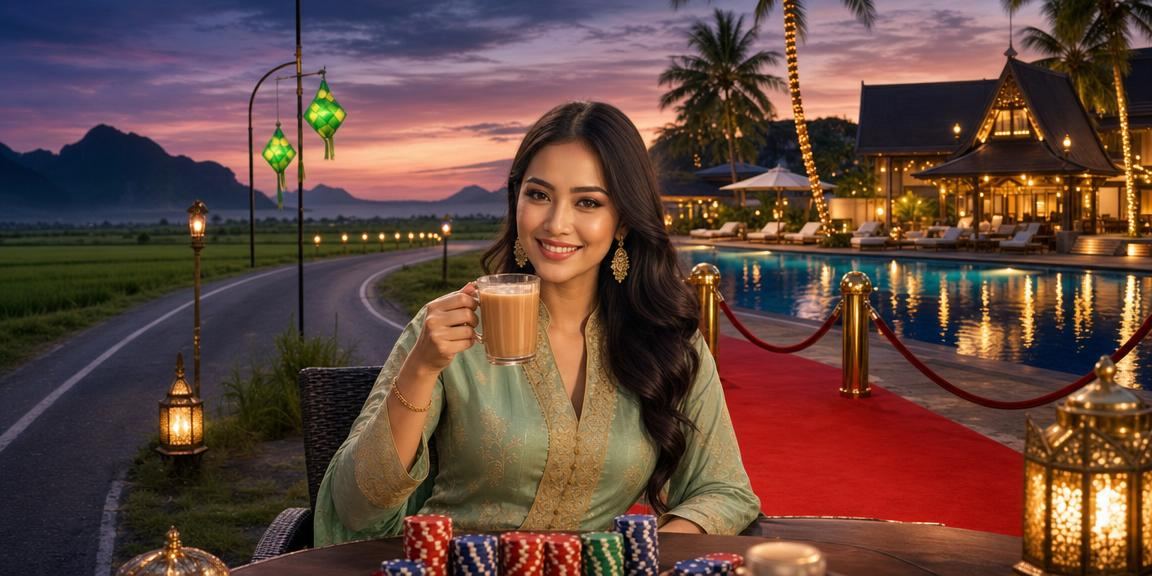 Pemain Malaysia bermain jackpot slot dalam talian pe511 sempena Hari Raya